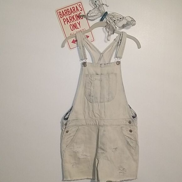 AMERICAN EAGLE BIB SHORTS - Picture 1 of 6